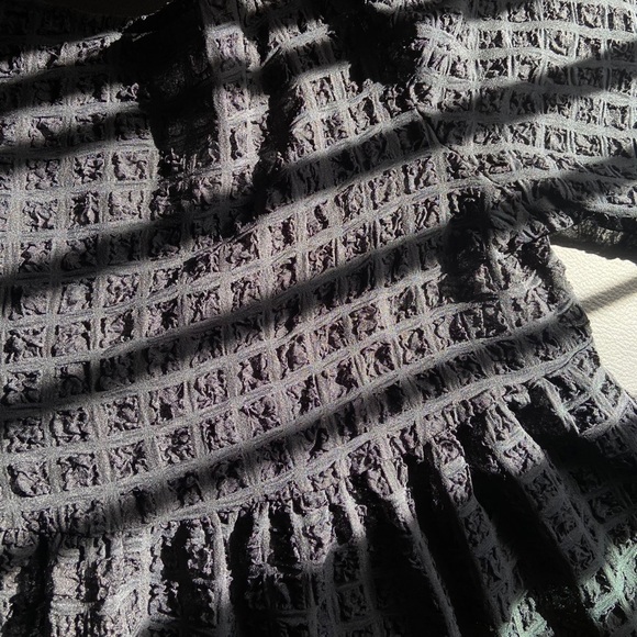 Urban Outfitters mesh open back babydoll top - Picture 3 of 4